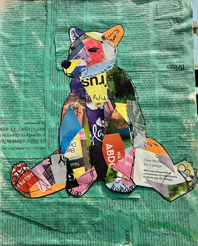 Summer Art Adventure Camp 1/2 day (Ages 6-9) - Large Animals Around the World 1