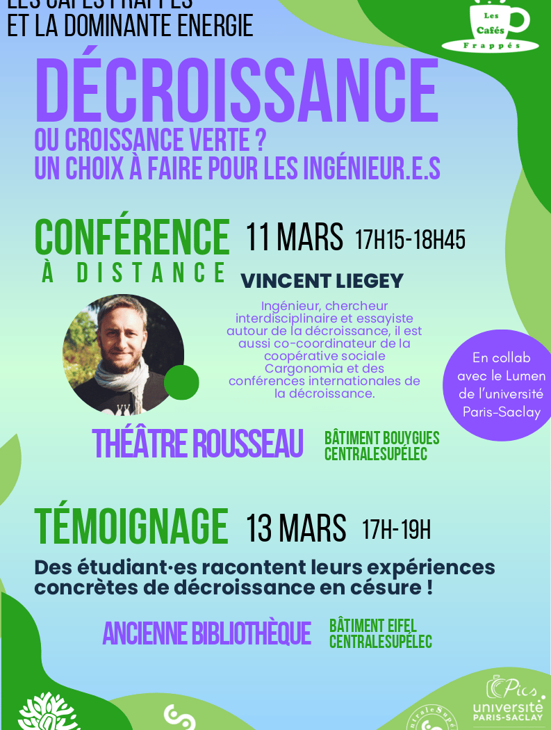 DÉCROISSANCE OU CROISSANCE VERTE ? UN CHOIX À FAIRE POUR LES INGÉNIEUR.ES 1