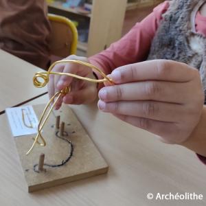 Fibules et métal repoussé à l’époque des Celtes – Journées de l’archéologie 1