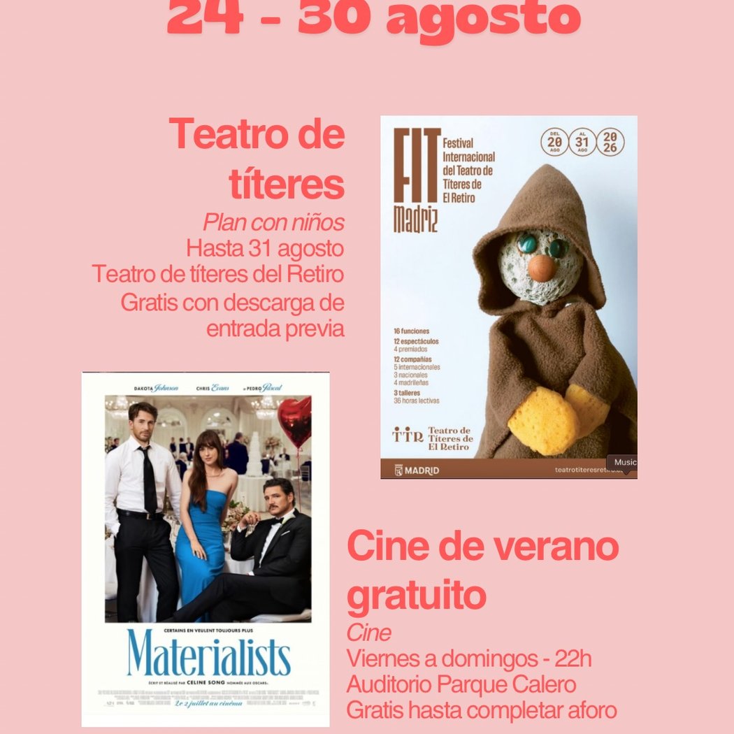 Materialists Cine de verano gratuito 1