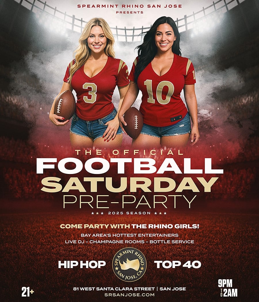 Spearmint Rhino San Jose Live DJ – Champagne Rooms – Bottle Service 1