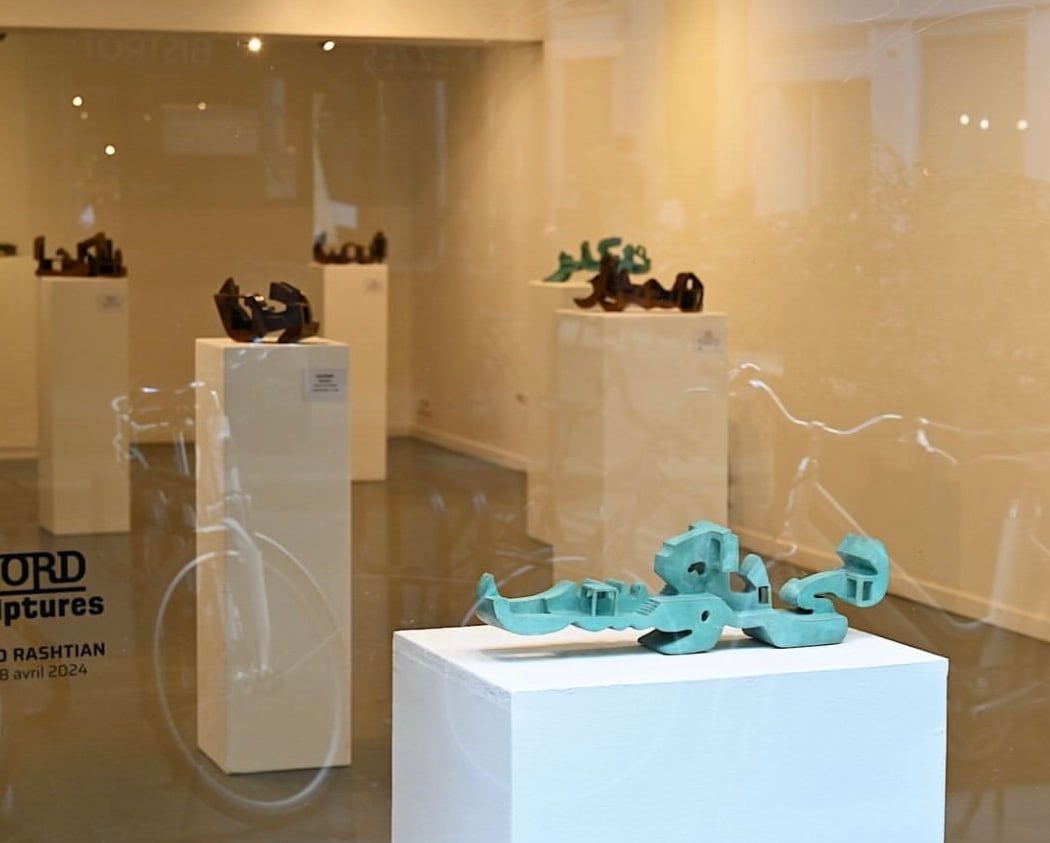 WORD sculptures HAMED RASHTIAN 3