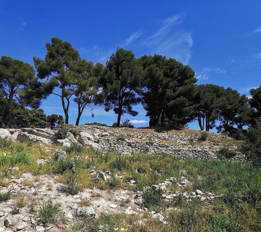 L'oppidum de Saint pierre. 1