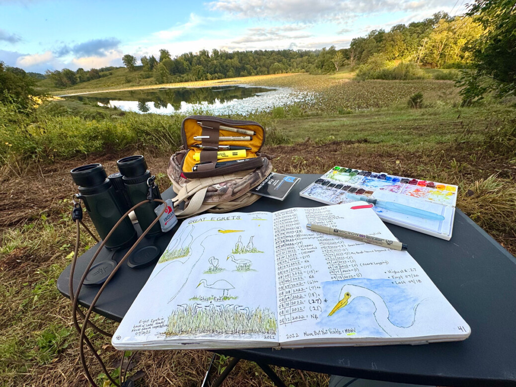 Nature Journaling at High Rocks 1