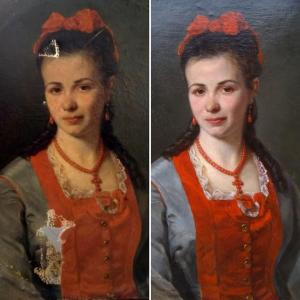 Restauration de tableaux - Atelier Simon 2