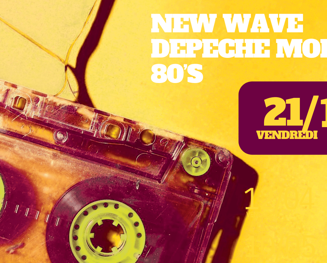 Soirée New Wave Depeche Mode 80’S 1