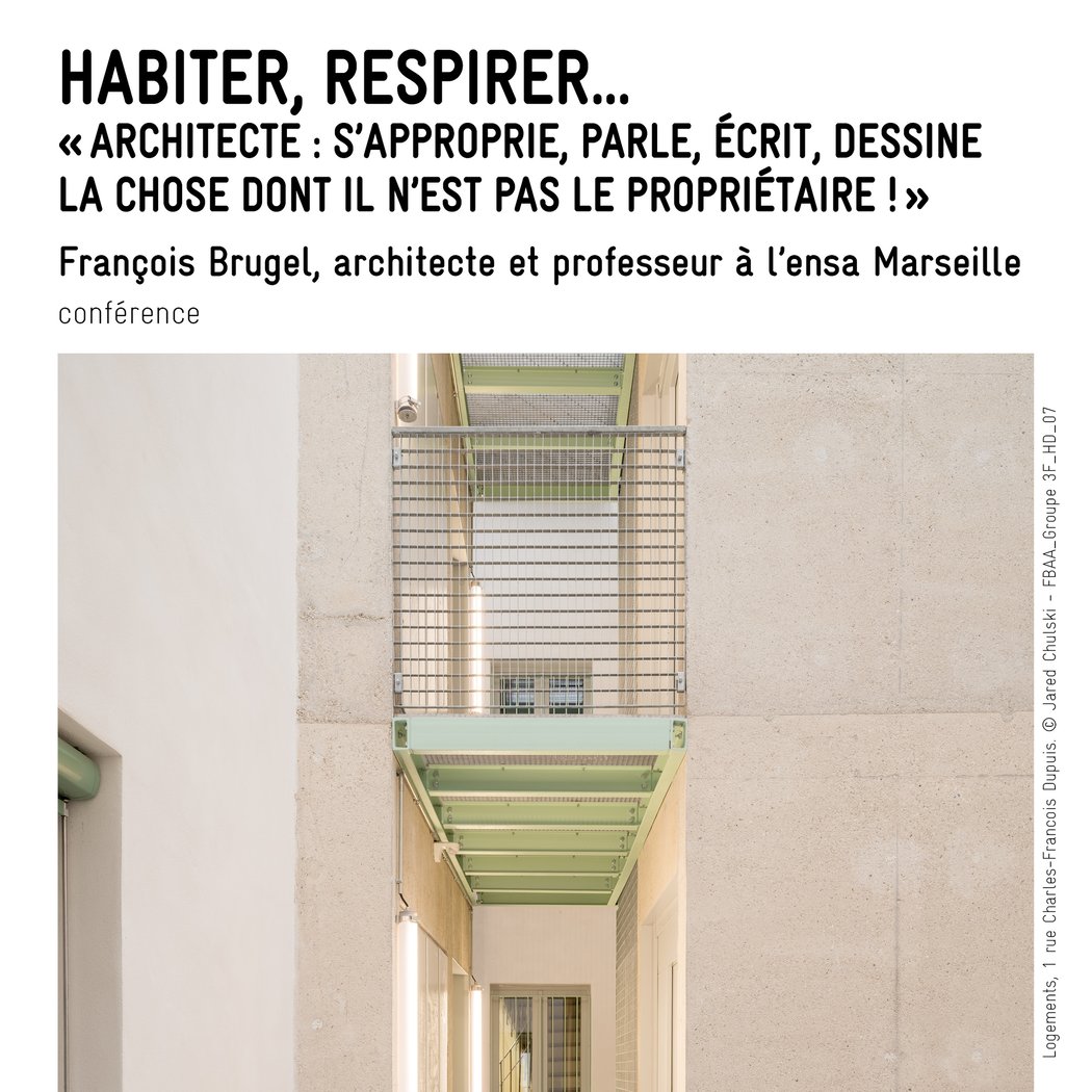 Conférence : Habiter, respirer 1