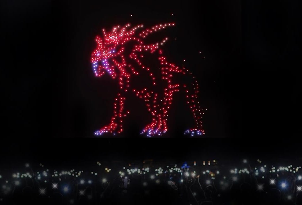 Space Safari Drone Light Show 3