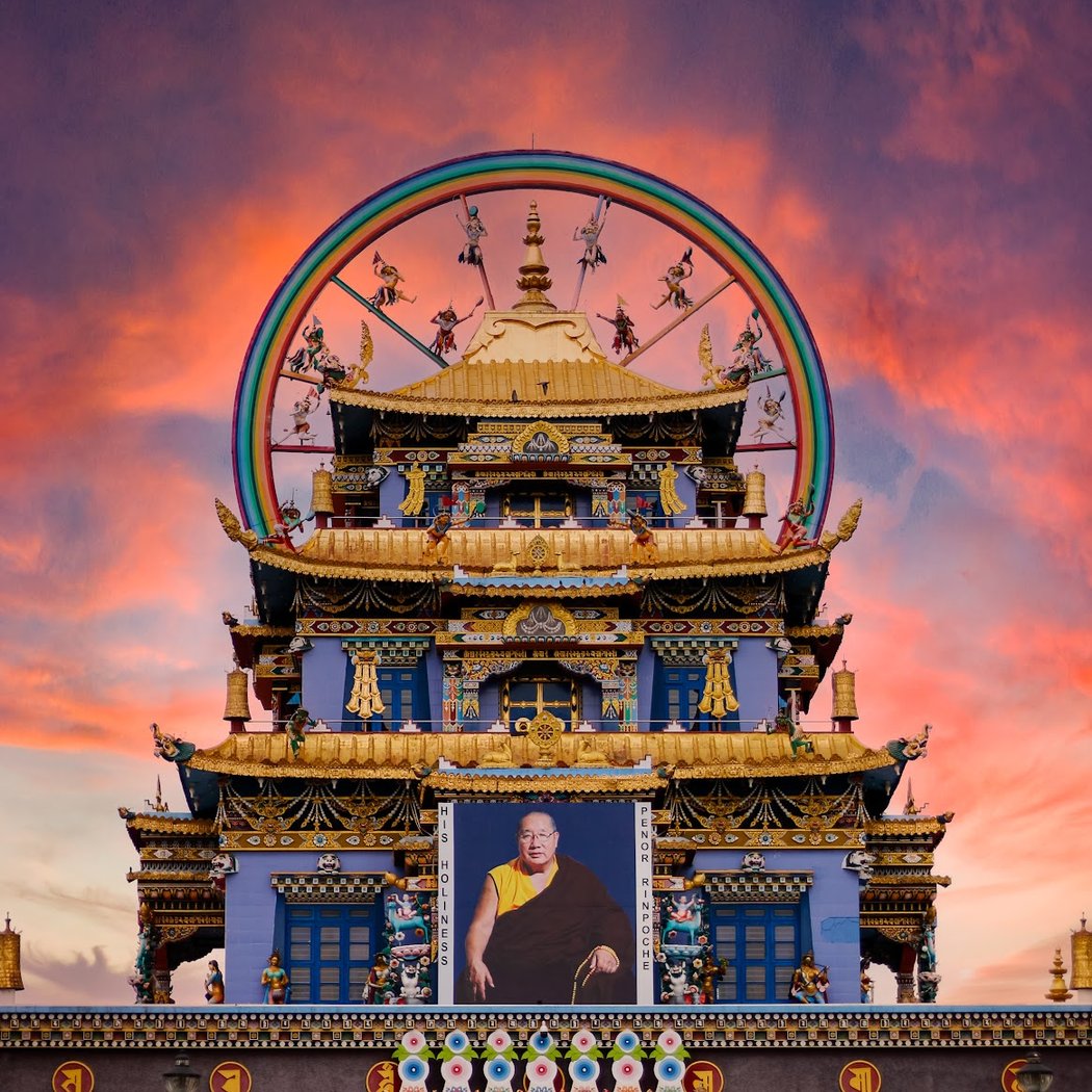 Namdroling Monastery Golden Temple 3
