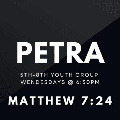 Petra Middle School Youth Group 1