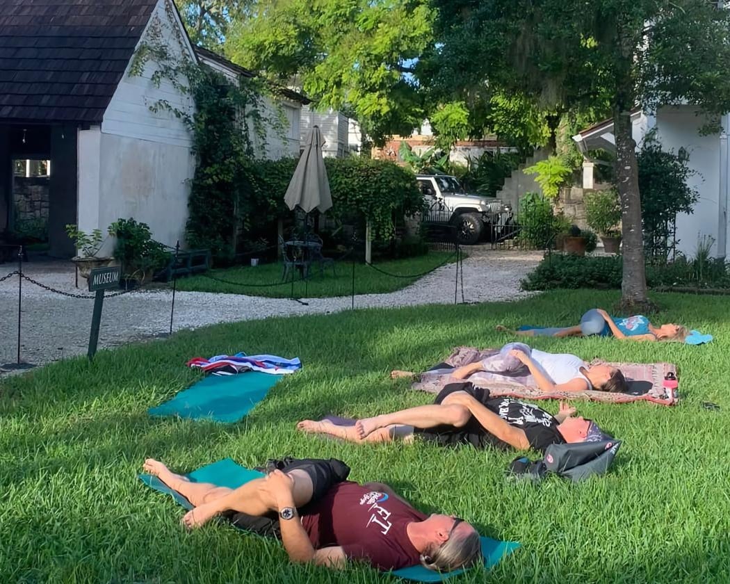 Yoga on the Lawn 1