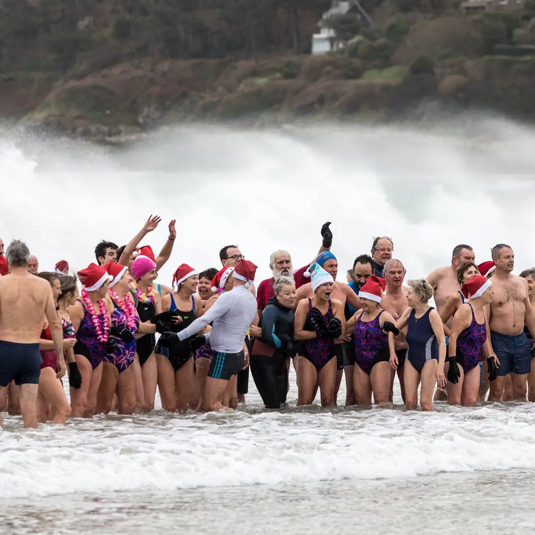 Baignade du premier janvier 1
