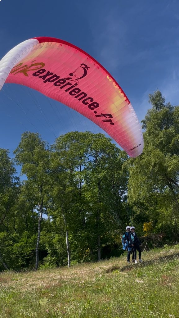 Air Experience - the Limousin paragliding school 3