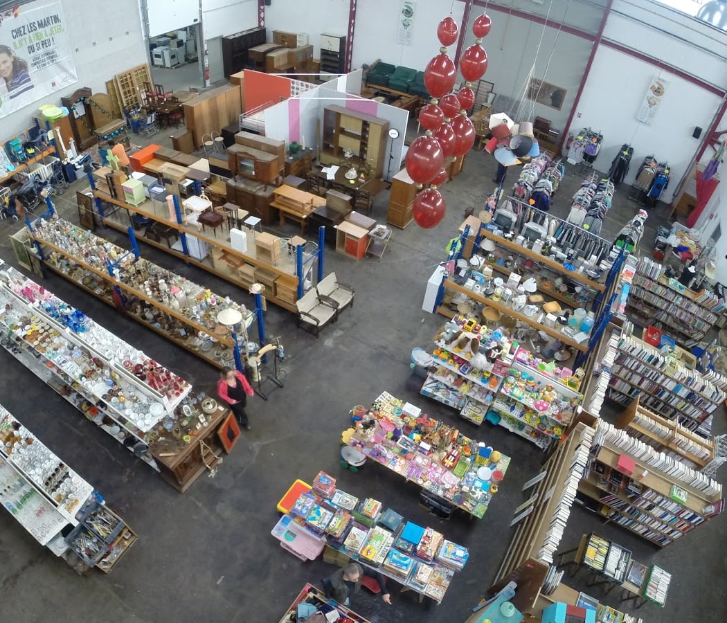 Magasin de la Ressourcerie des Biscottes 1
