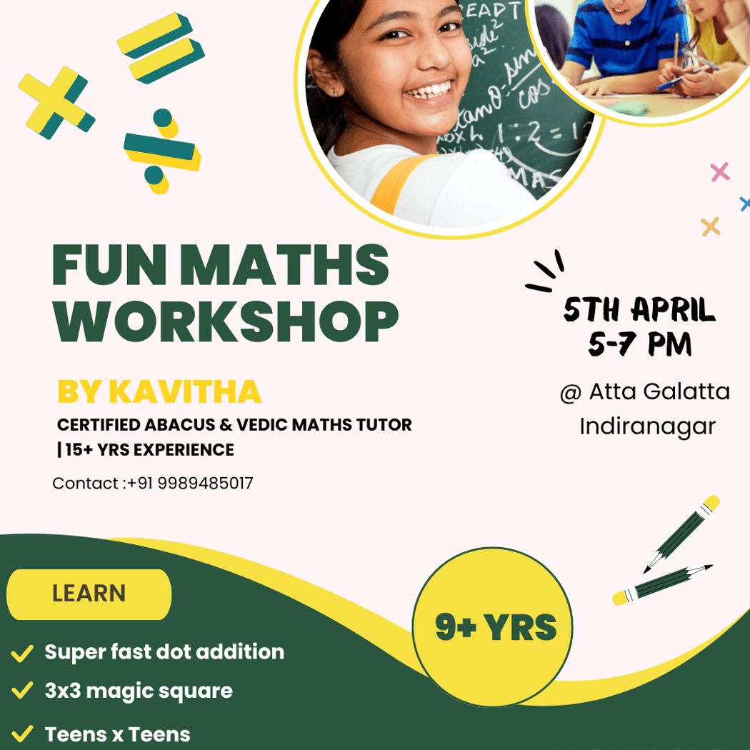 Fun Maths Workshop 1