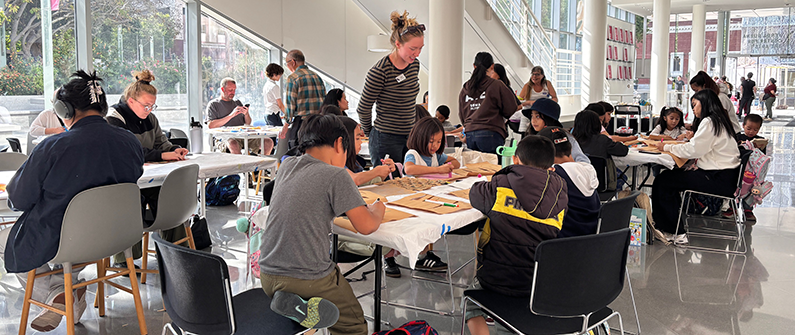 Free Art Workshop: Woven Prints 2