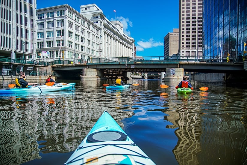 Milwaukee River Paddle 1