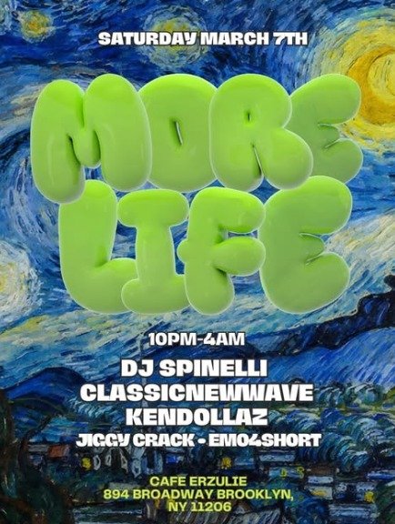 MORE LIFE 1