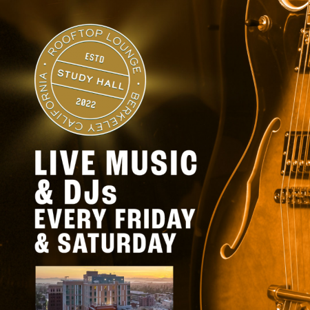 Study Hall Rooftop Lounge: Live Music + DJs