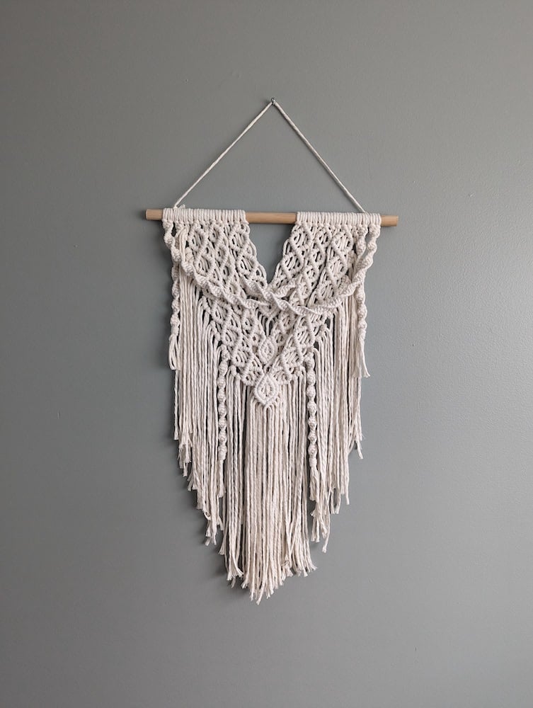 Macrame Wall Hanging Sip N' Stitch 1
