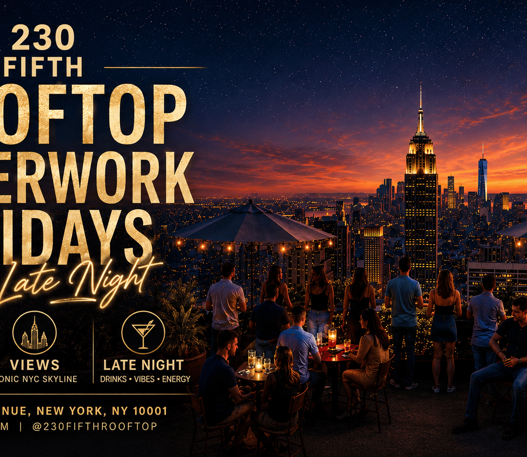 Rooftop Afterwork Fridays and Late Night