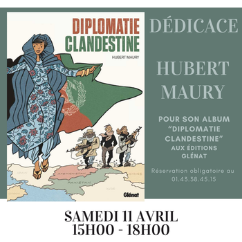 Dédicace Hubert Maury 1
