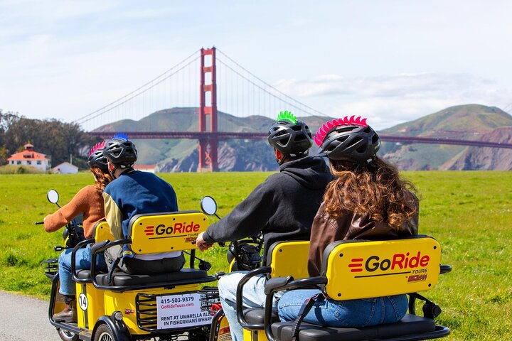Wharf to Golden Gate Bridge - GoRide Electric Scooter Rentals 2