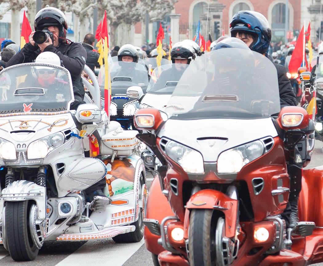 Pingüinos. Concentración Motorista Invernal Internacional 1