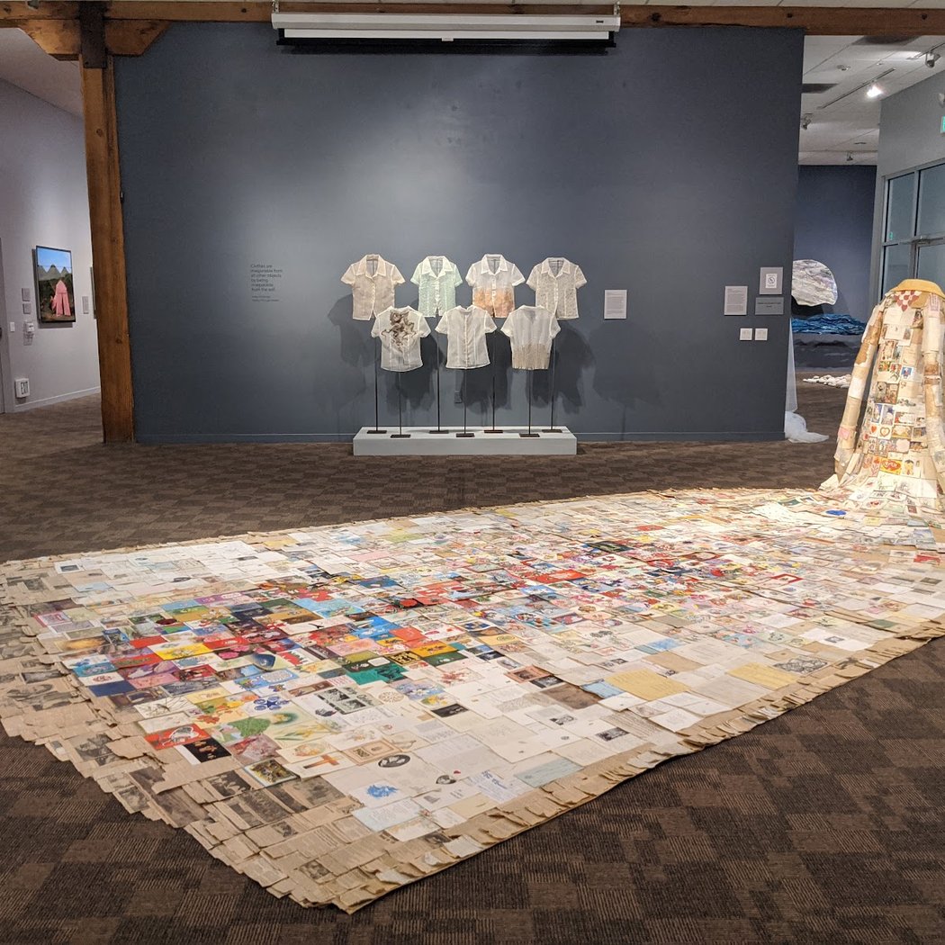 Layered Fabric Assemblage with Vicki Assegued 2