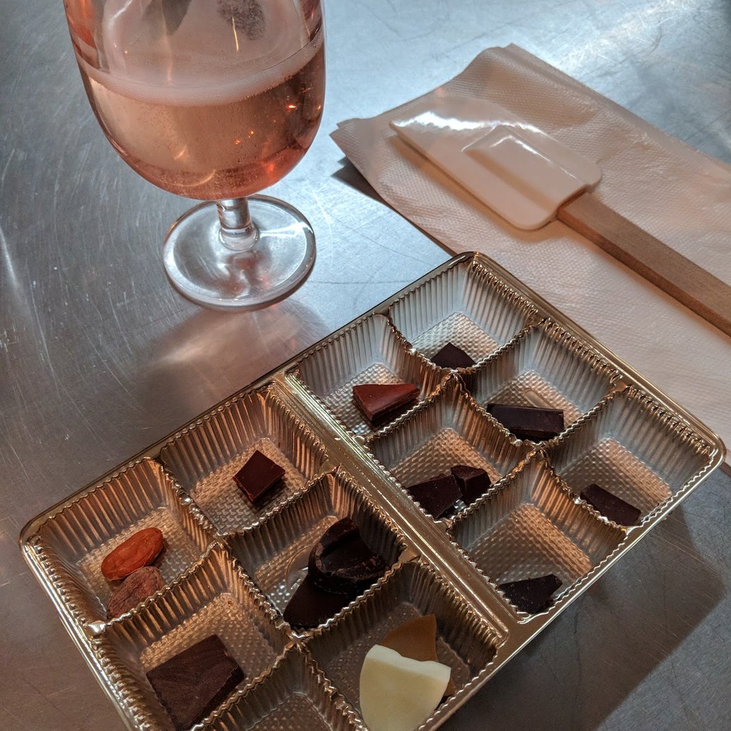 Rosé & Chocolate Tasting @ Roni-Sue's Secret Backyard 2