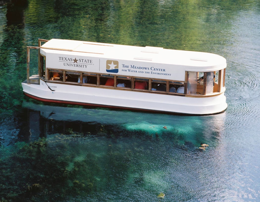 The Meadows Center Glass Bottom Boat Tours 3
