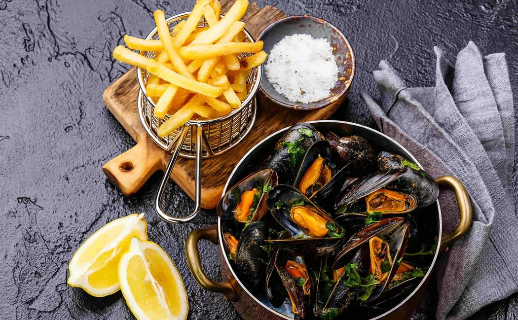 Grande soirée moules-frites à volonté + 1 dessert 2