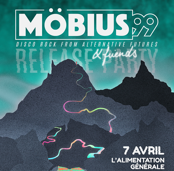 RELEASE PARTY - MOBIUS 99 & FRIENDS (+ Blue Square) 1