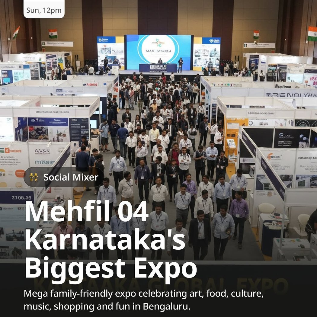 Mehfil 04: Karnataka’s Biggest Expo 1