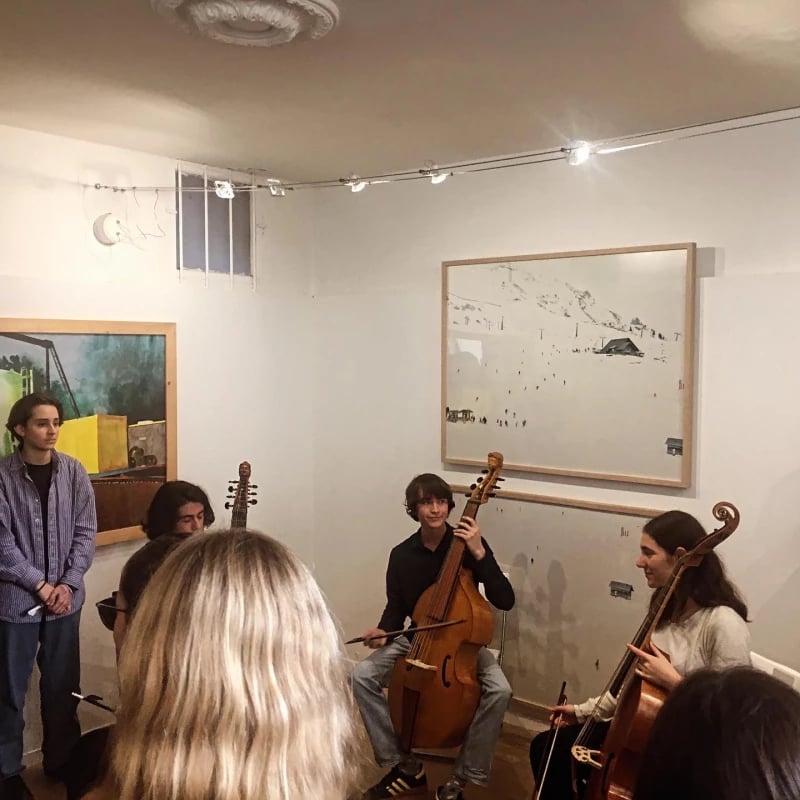 Vernissage de l'expo Paysages Monstrueux et concert 1