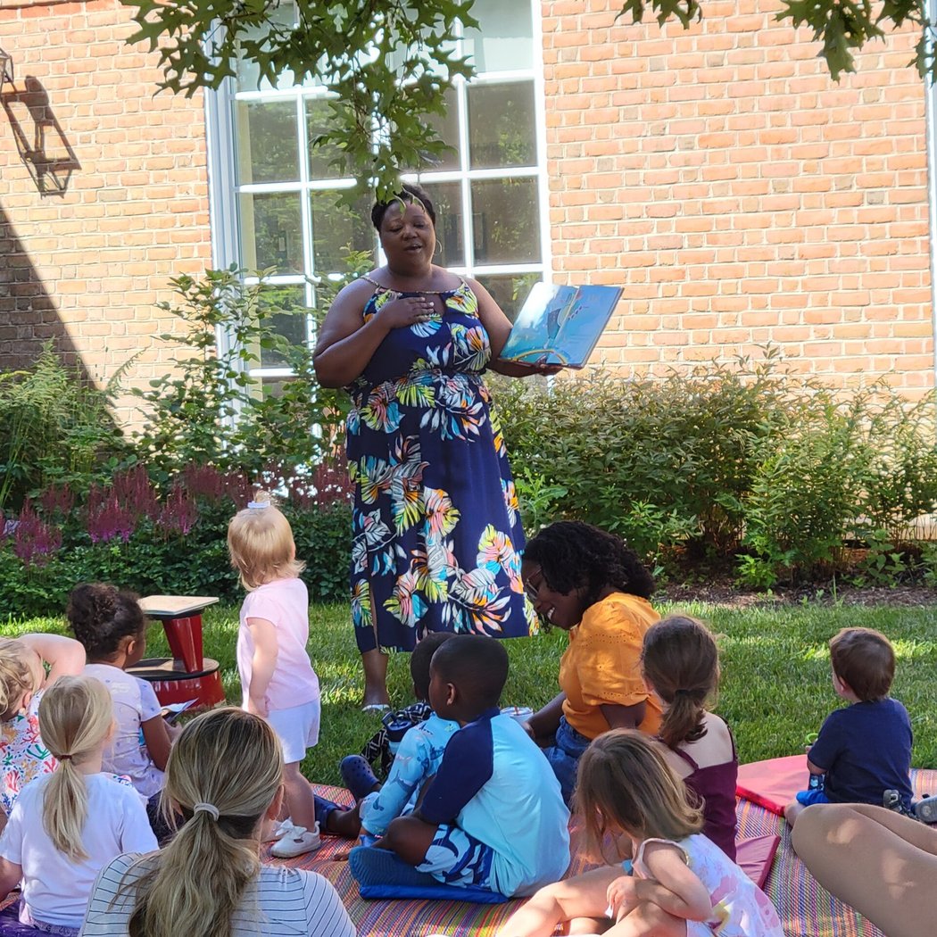 Storytime in the Garden