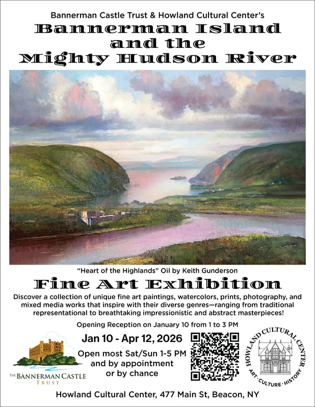 Bannerman Island and the Mighty Hudson River Fine Art Exhibition 1