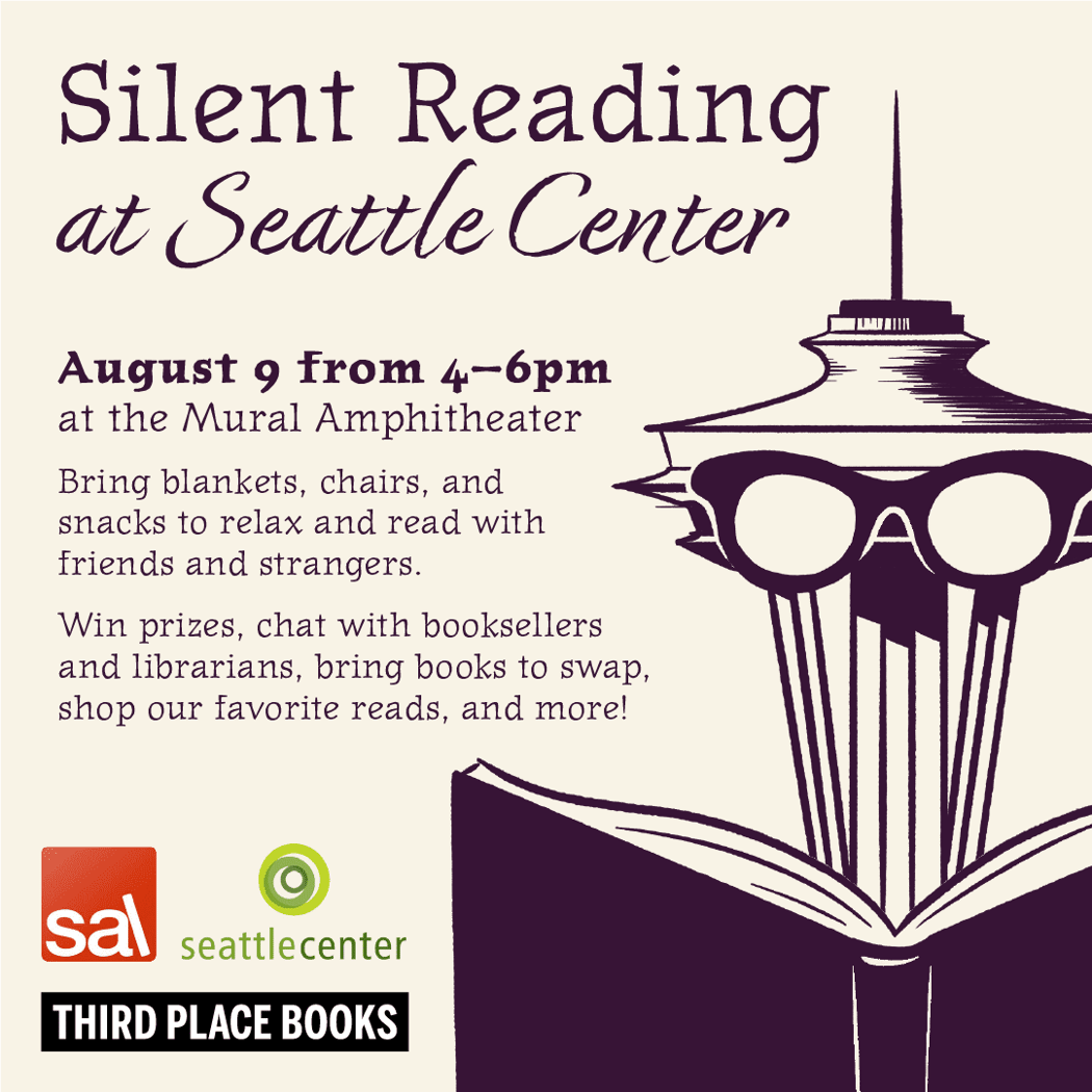 Silent Reading Party at the Mural 1