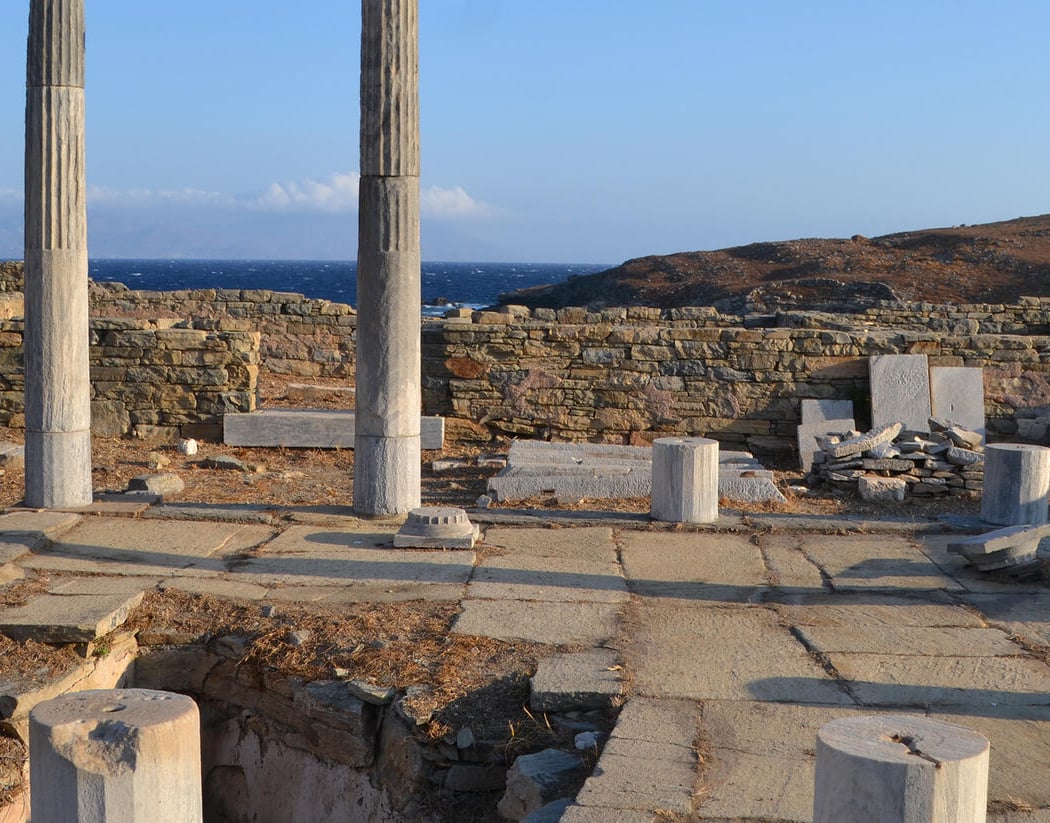 Géologie et architecture à Délos - La formation d'une île, la construction d'une ville 1