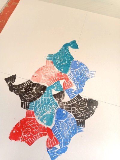 Stage Week-End Toussaint / Linogravure 3