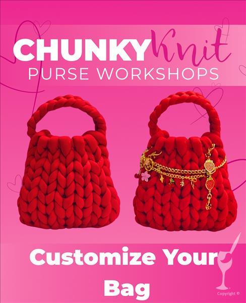Chunky Knit Purse Workshop 1