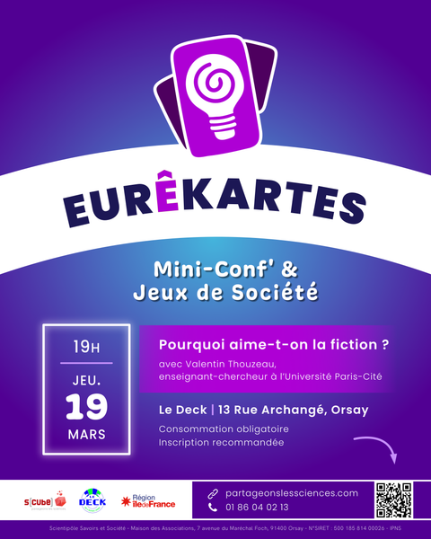 Eurêkartes - mini-conférence & jeux de société 1