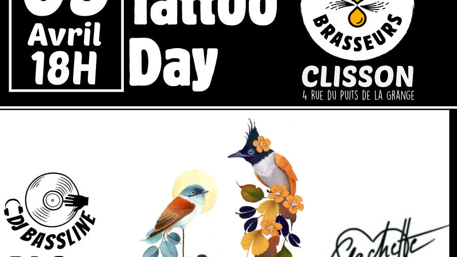 FLASH TATTOO DAY : GACHETTE TATTOO x DJ BASSLINE 1