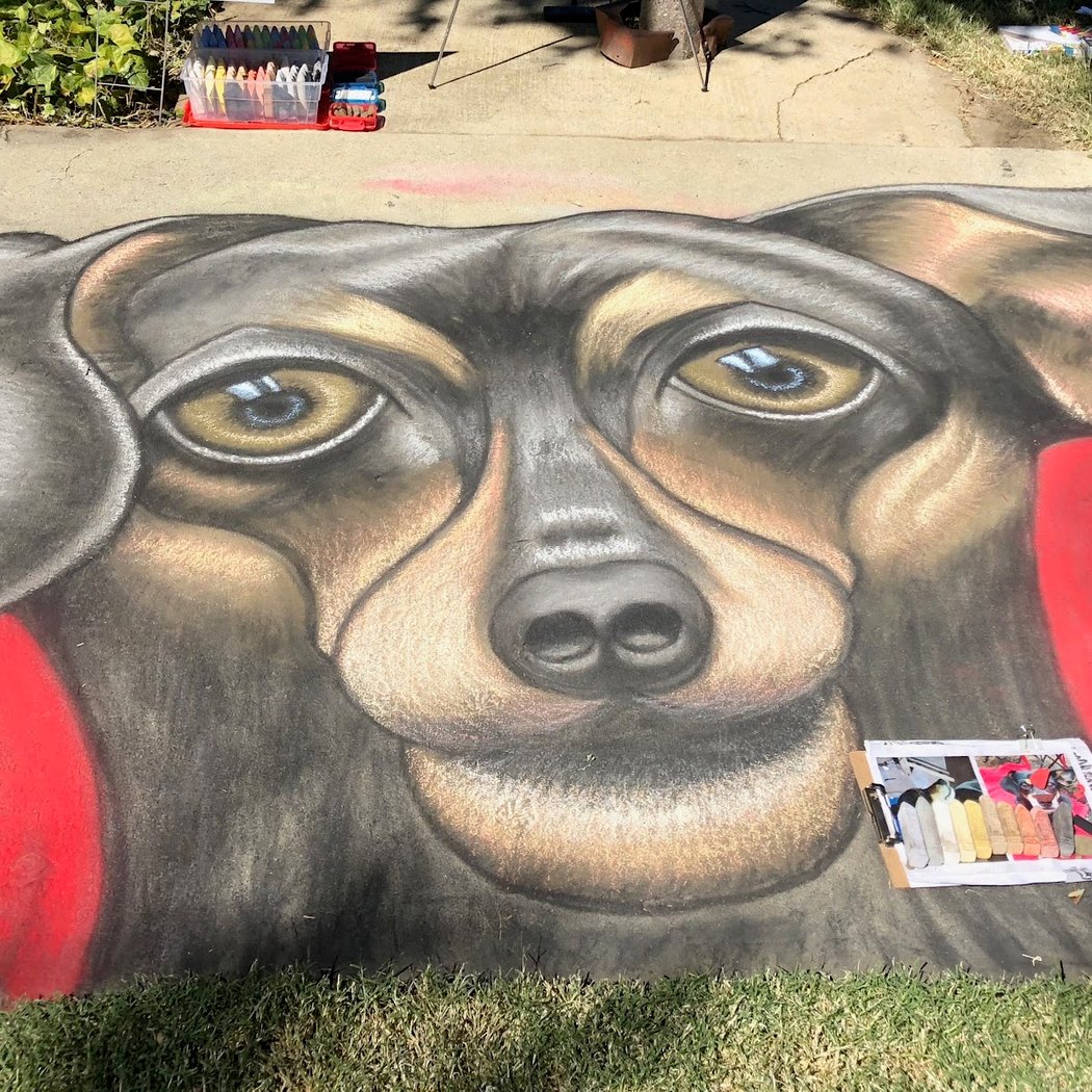 Luna Park Chalk Art Festival 1