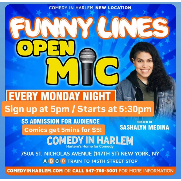 FUNNY LINES OPEN MIC 1