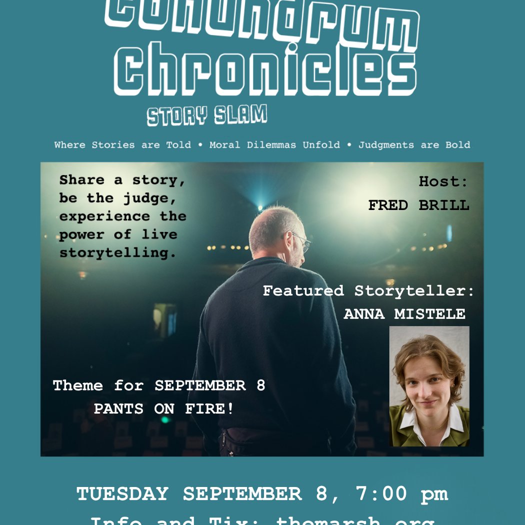 Conundrum Chronicles StorySlam: Where Stories are Told, Moral Dilemmas Unfold, and Judgments are Bold!