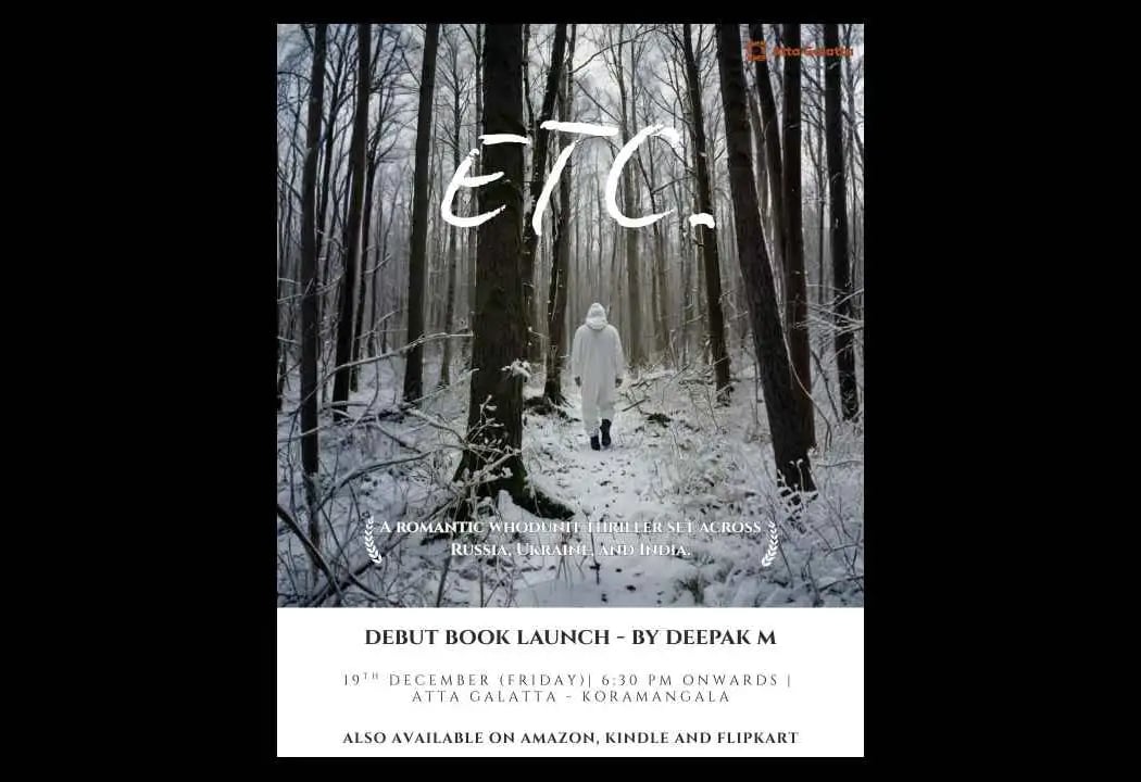 The Mystery of ETC: Book Launch by Deepak M 1