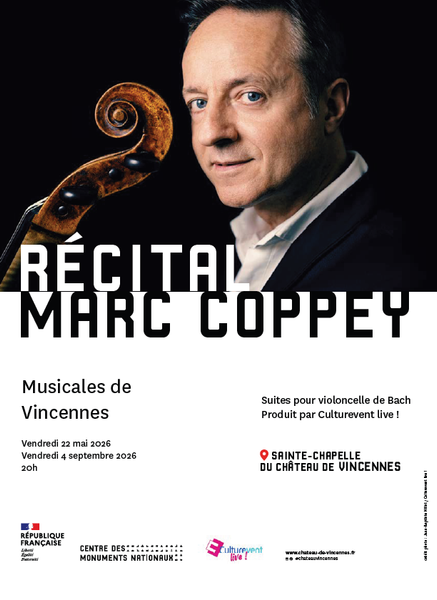 Concert : Suites de Bach par Marc Coppey 1