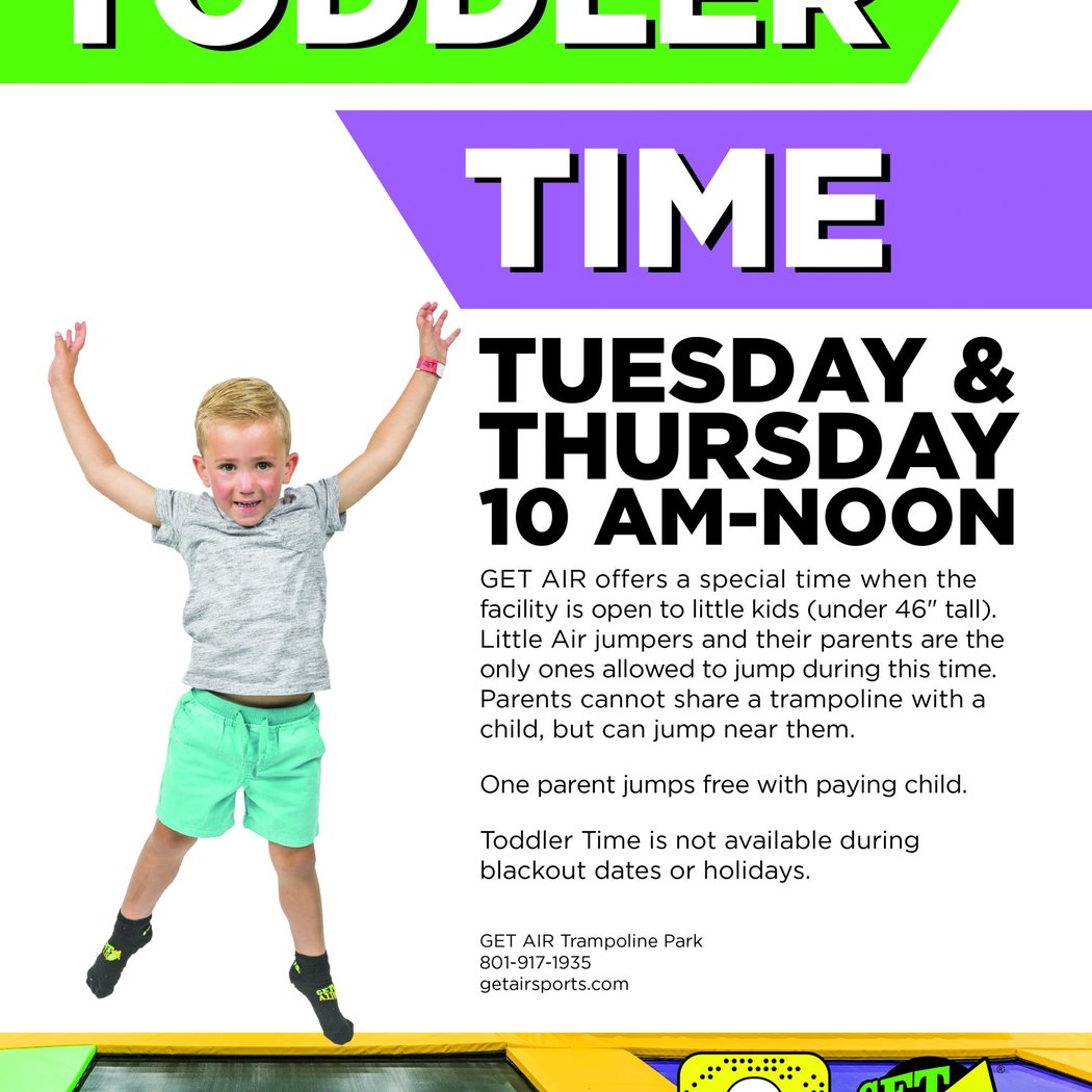 Toddler Time at Get Air 3