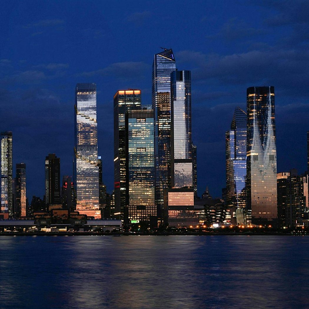 The Manhattan Skyline at "Nautical Twilight" 1